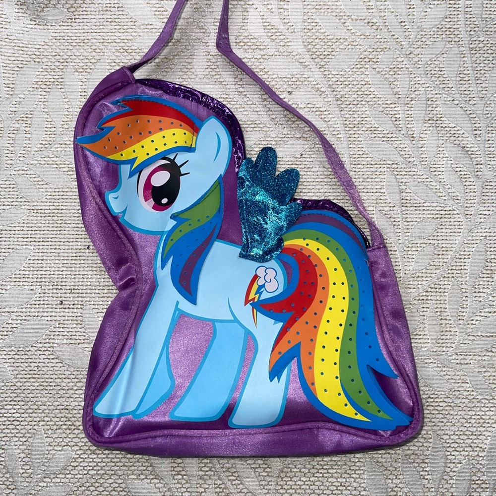 My Little Pony Friendship Is Magic Stitch & Style Rainbow Dash Purse